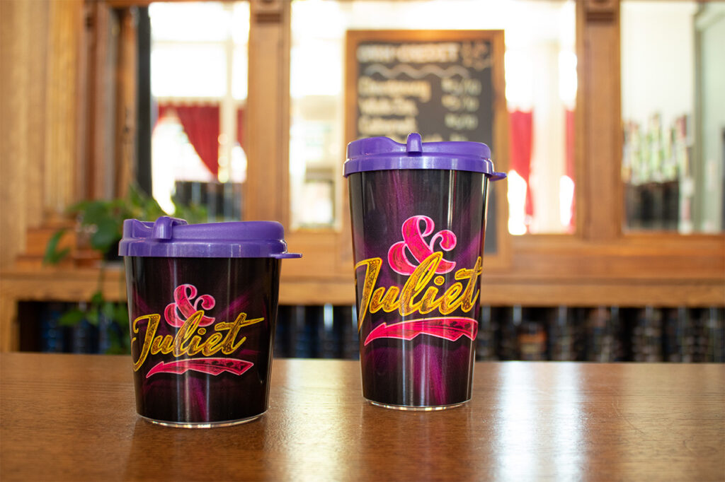 For theatres and live entertainment venues, branded promotional cups are great revenue generators.
